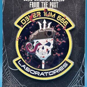 SeaWorld Howl O Scream Pin Past House Delerium 666 Trading Pin